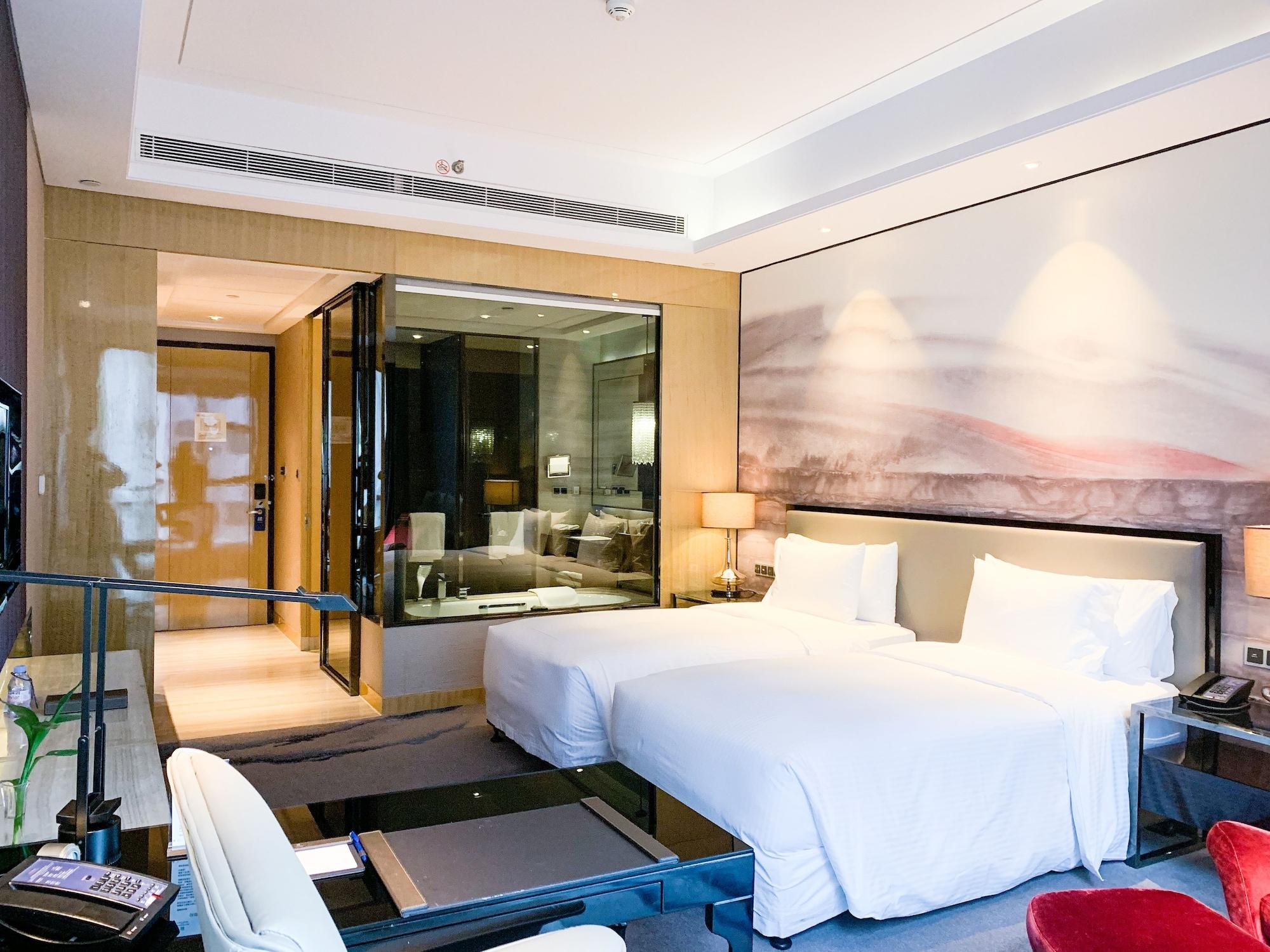 ว่านต้า เรล์ม อู่ฮั่น Hotel ภายนอก รูปภาพ