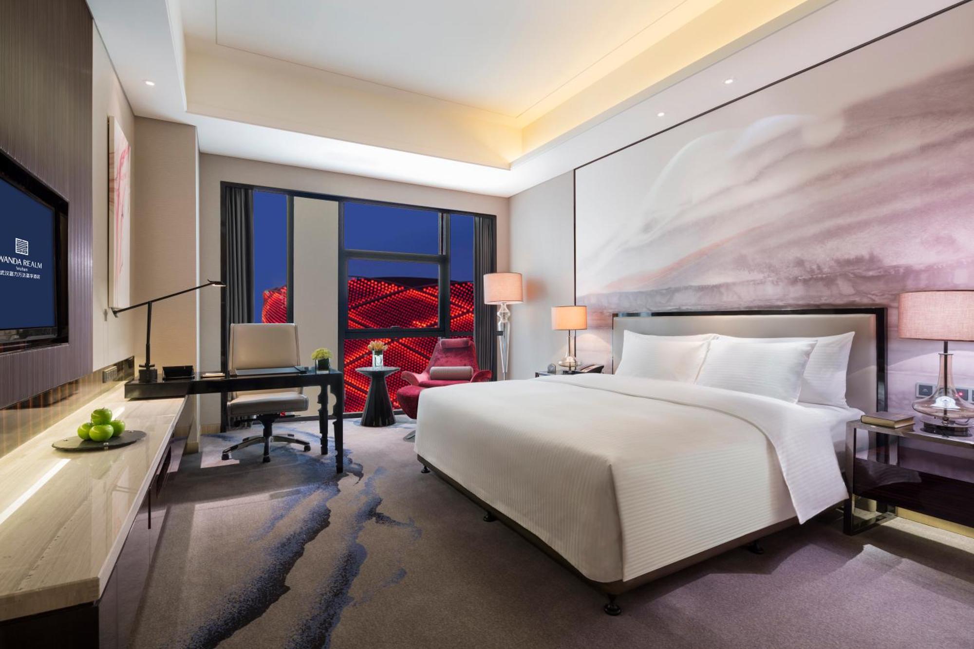 ว่านต้า เรล์ม อู่ฮั่น Hotel ภายนอก รูปภาพ